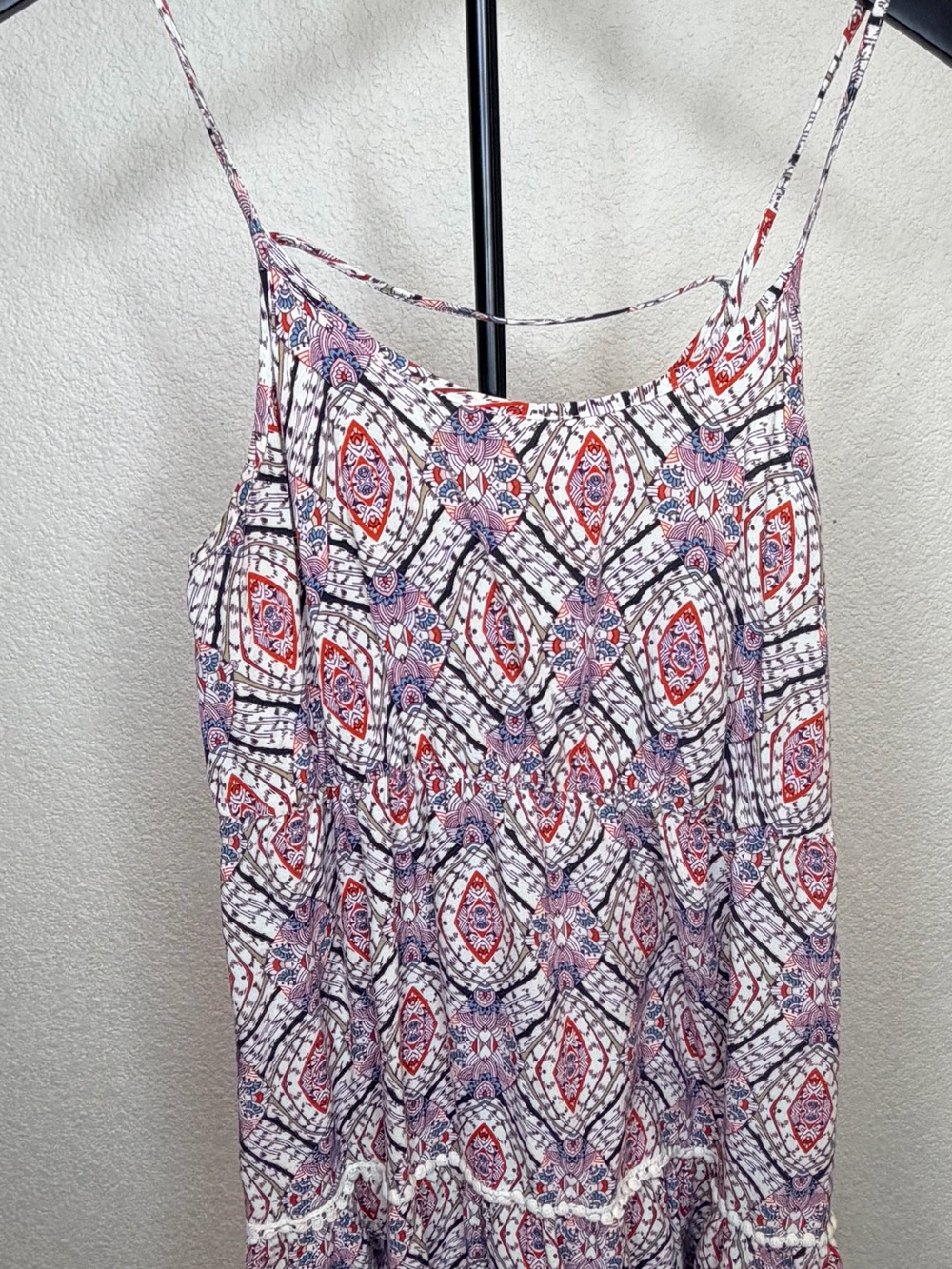 Mossimo Boho Print Spaghetti Strap Lightweight Dress!